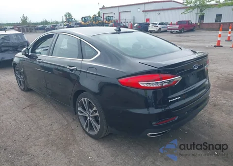 2020 Ford Fusion Titanium from USA, damaged, VIN 3FA6P0K94LR117138